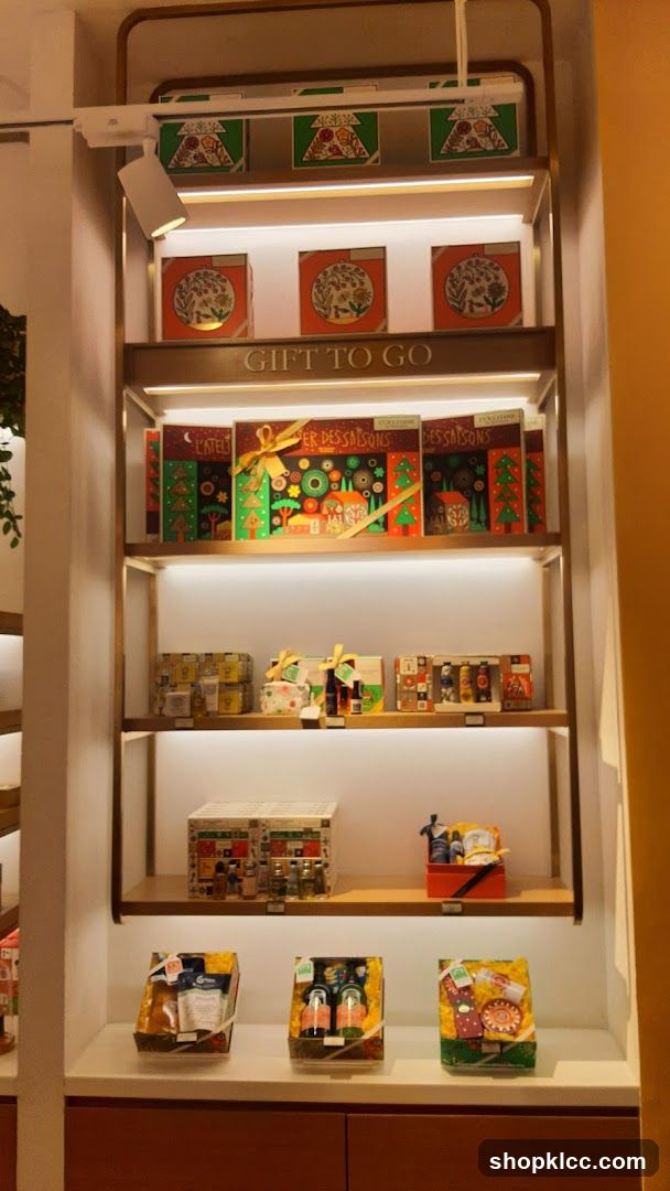 Gift Sets on Shelves