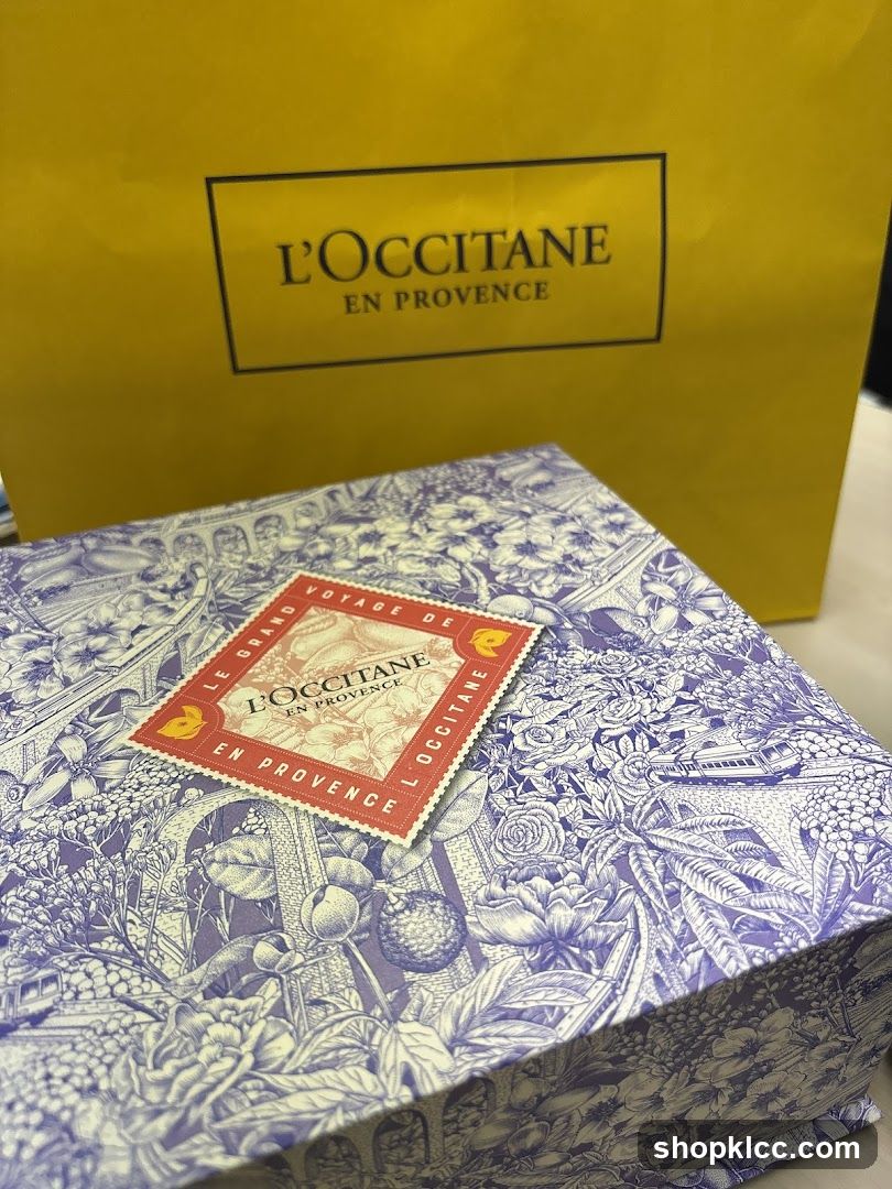 L'Occitane Gift Box and Bag