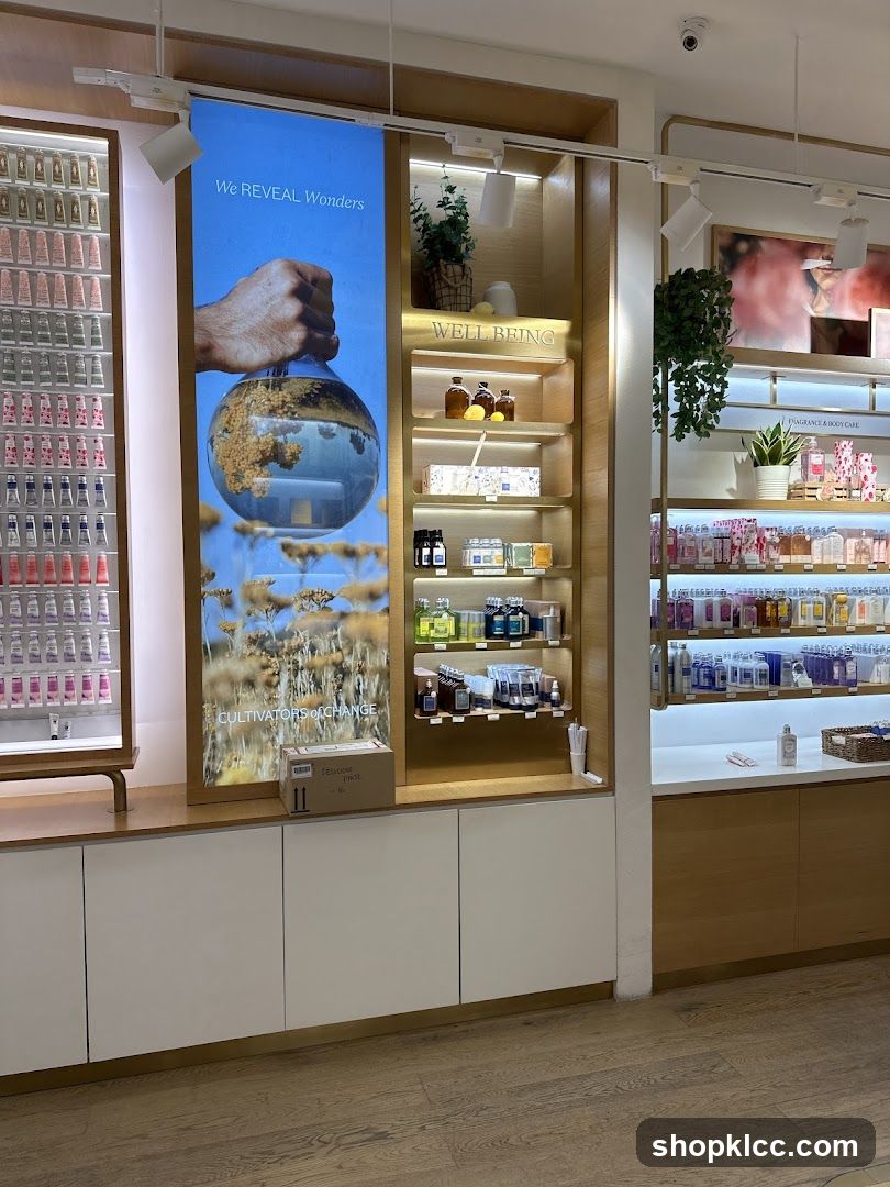 Well Being Store Display