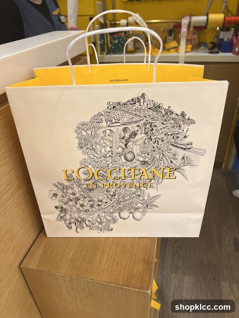 L'Occitane Shopping Bag