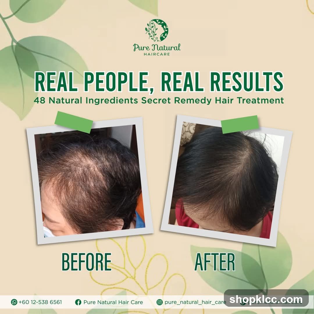Pure Natural Haircare Ad