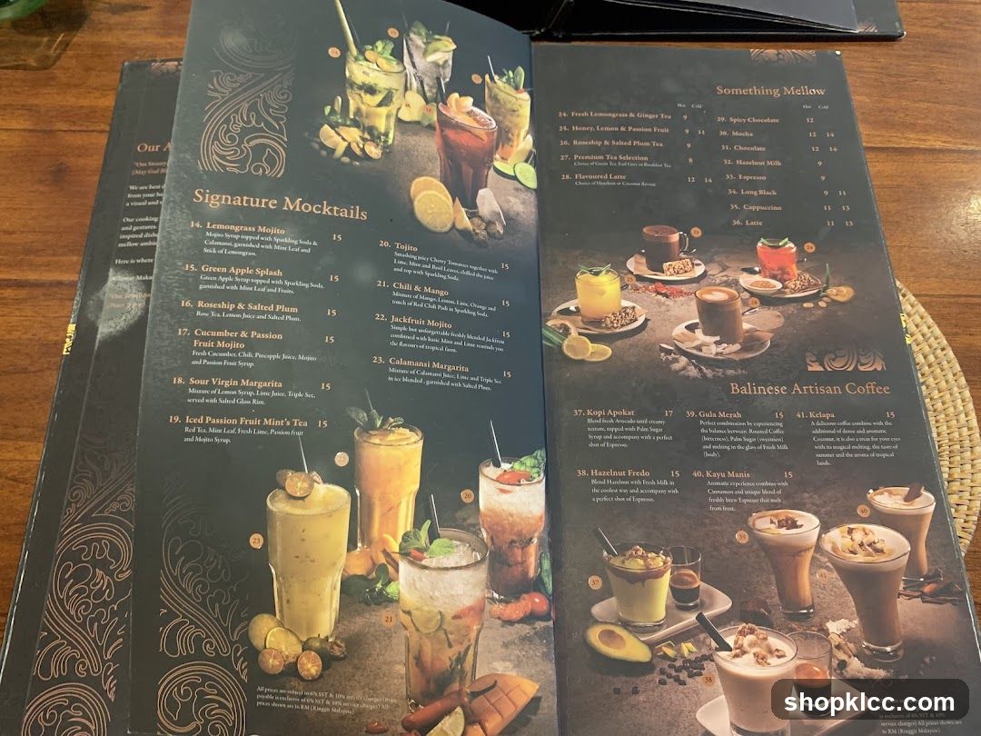 Signature Mocktails