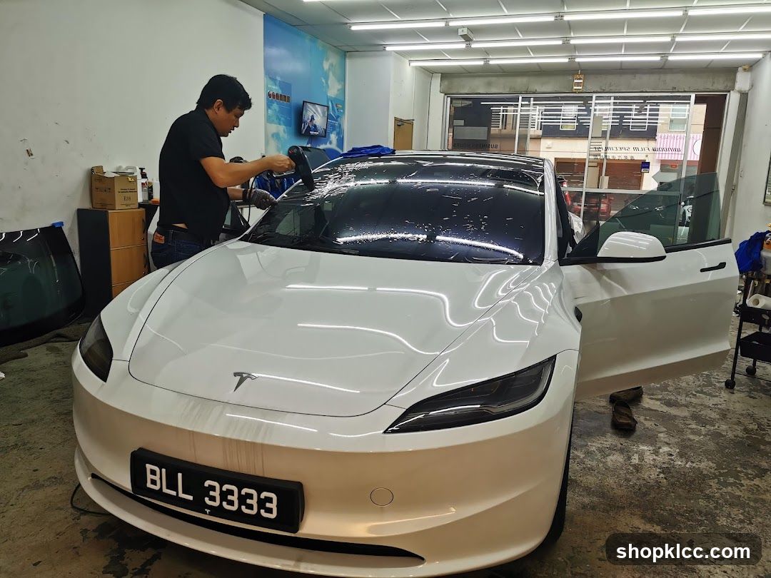Tesla Car Detailing