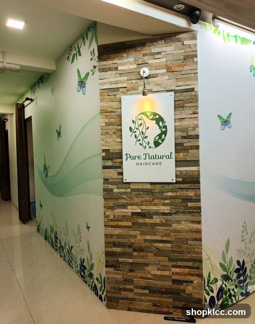 Pure Natural Haircare Interior