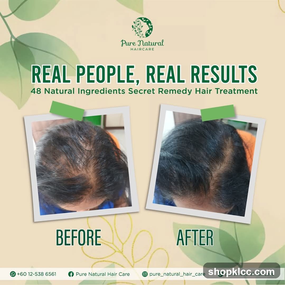 Pure Natural Haircare Ad