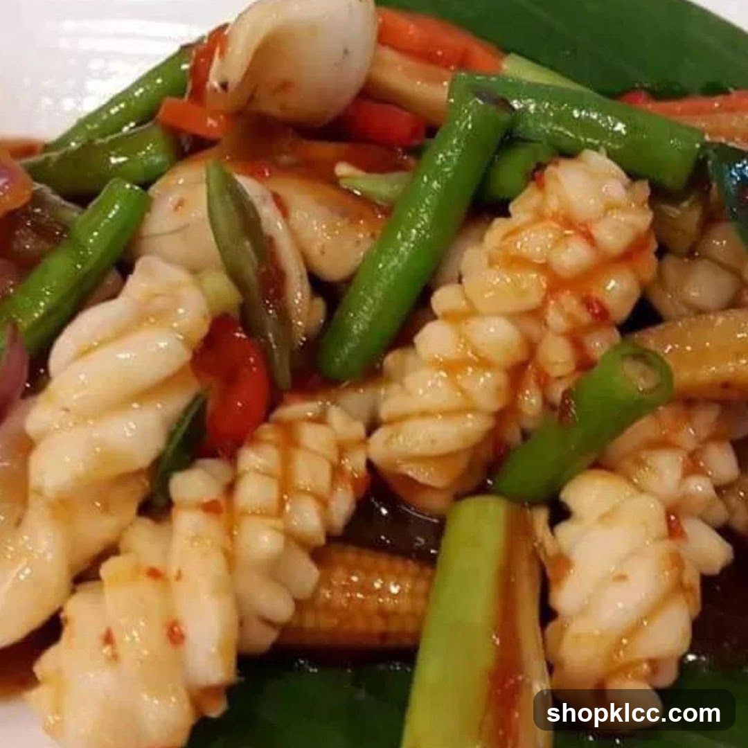 Stir-fried Squid with Vegetables