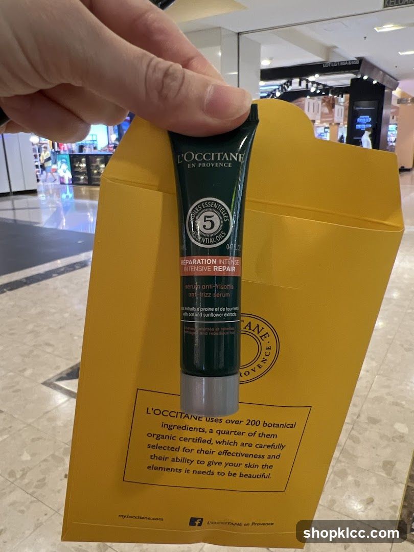 L'Occitane Intensive Repair Serum Sample