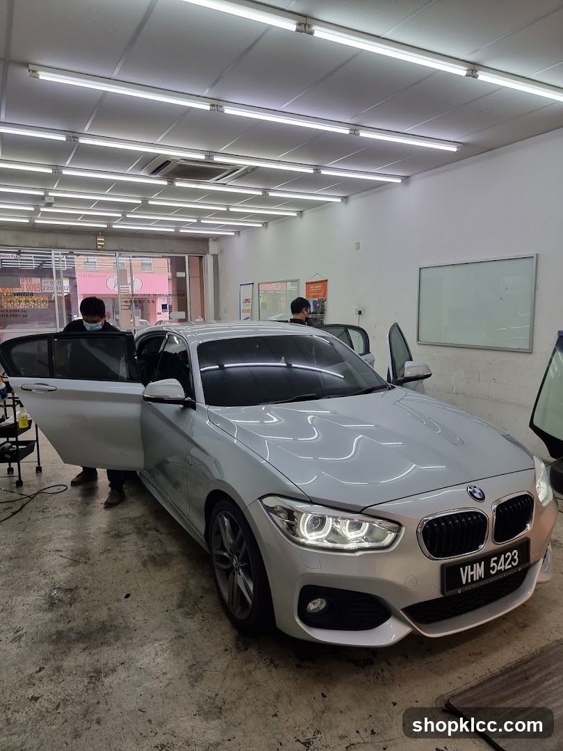 Car Detailing Shop Interior