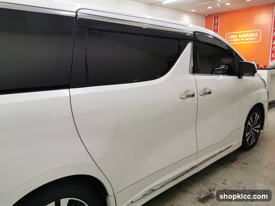 White Van Interior View