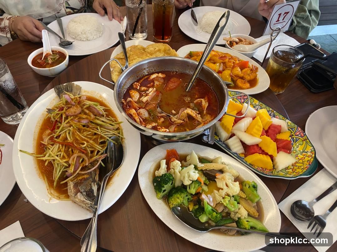 Thai Food Spread