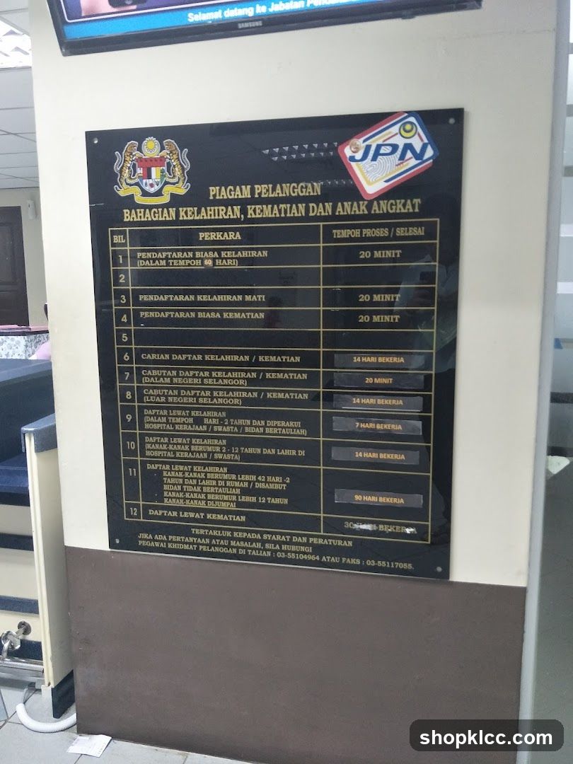 Customer Service Charter for Births, Deaths, and Adoptions