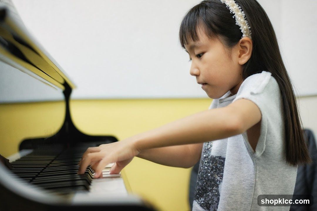 Girl Playing Piano