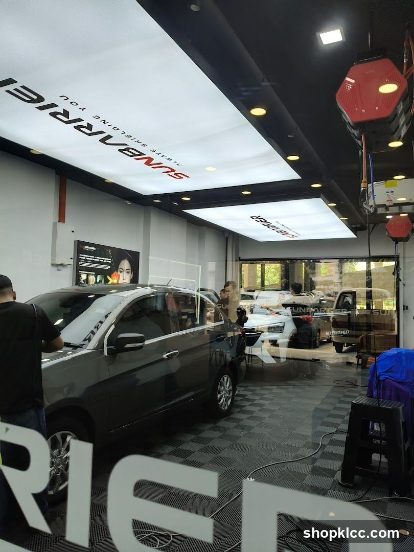 Car Detailing Shop Interior