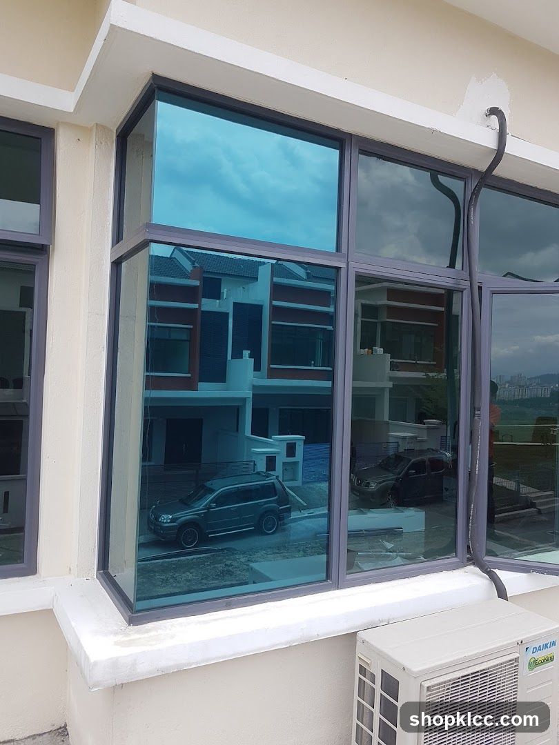 Building Exterior with Large Windows