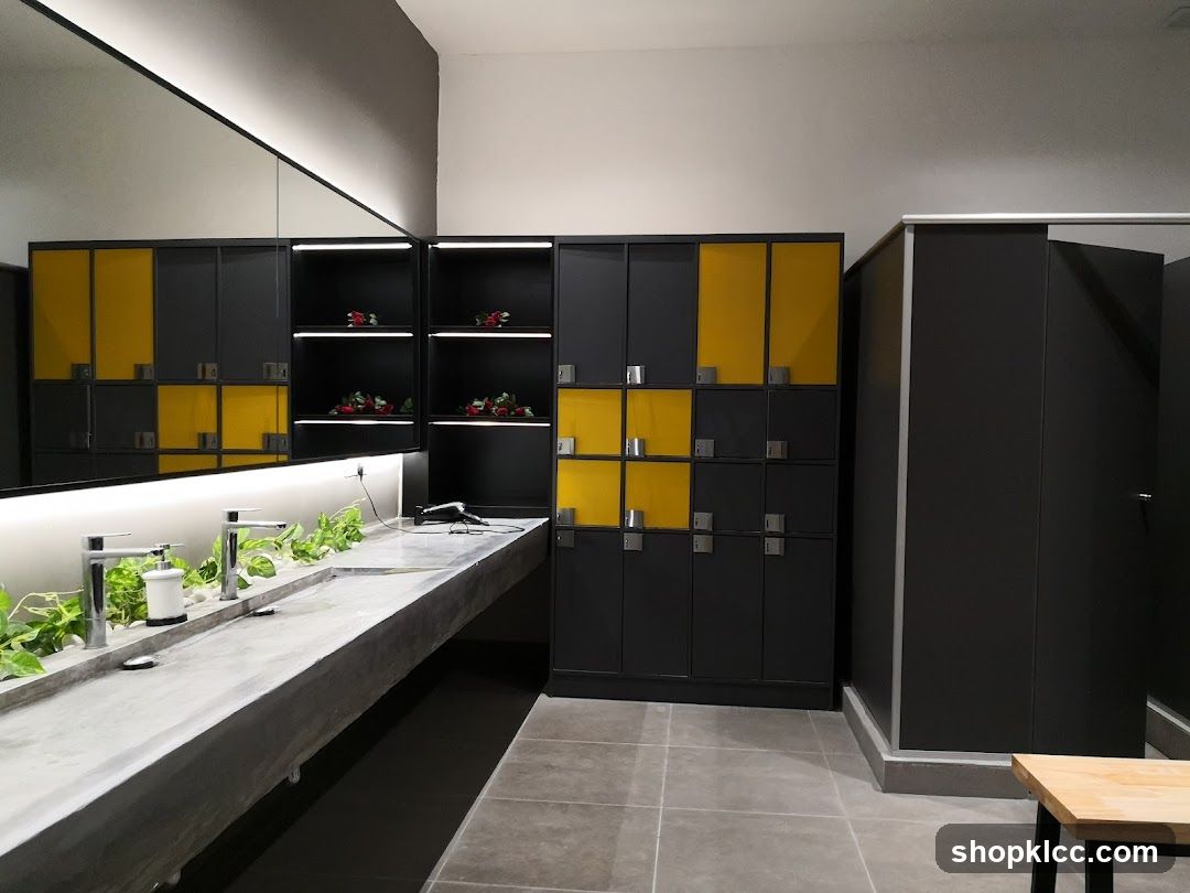 Modern Restroom Interior
