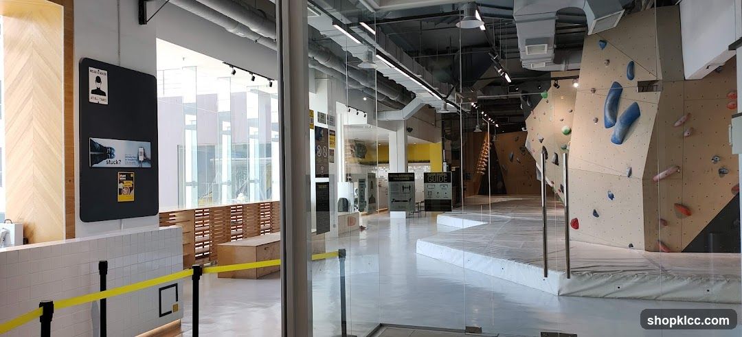 Indoor Climbing Gym Interior