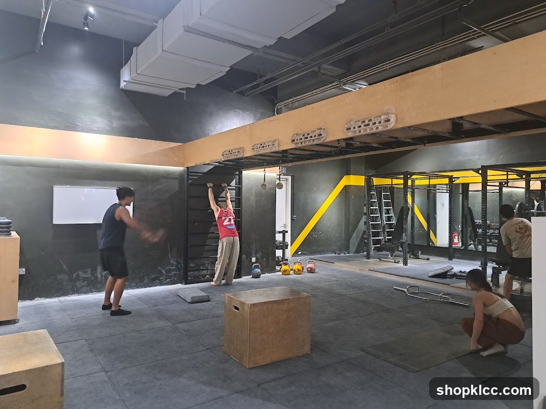 Gym Interior Scene
