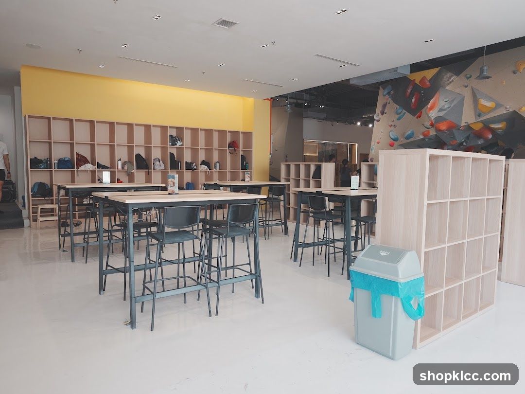 Indoor Locker Room Area