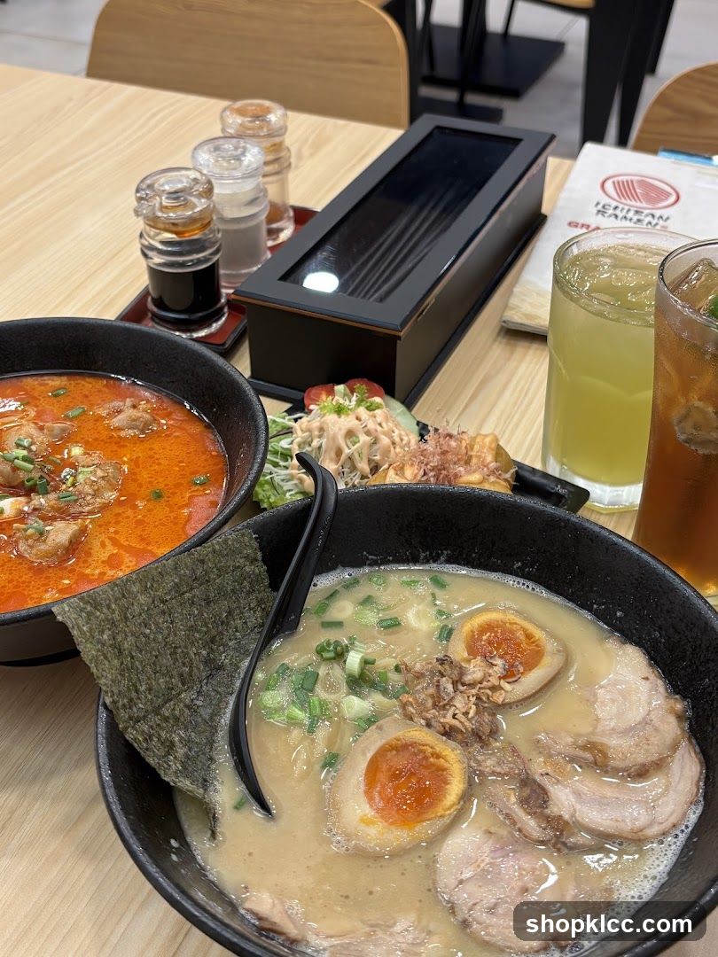 Ramen and Drinks