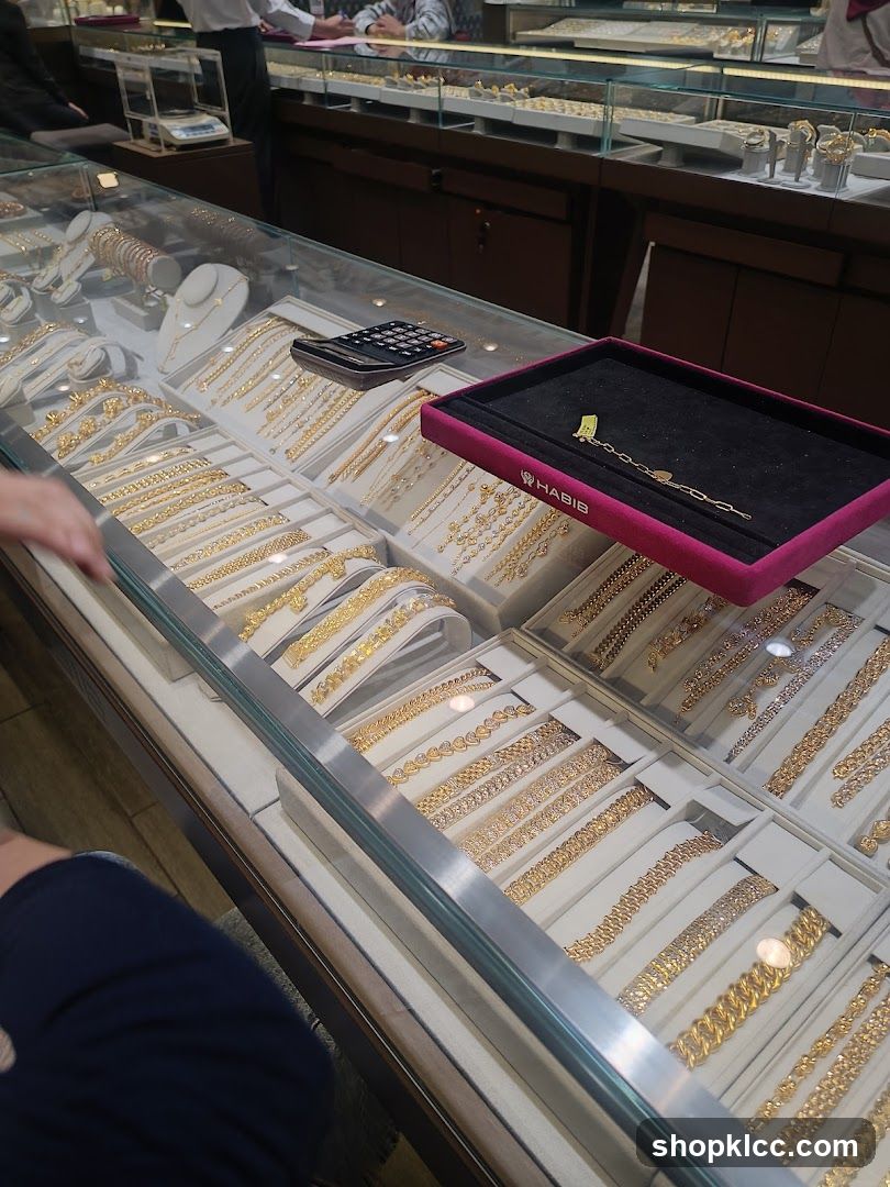 Gold Jewelry Display