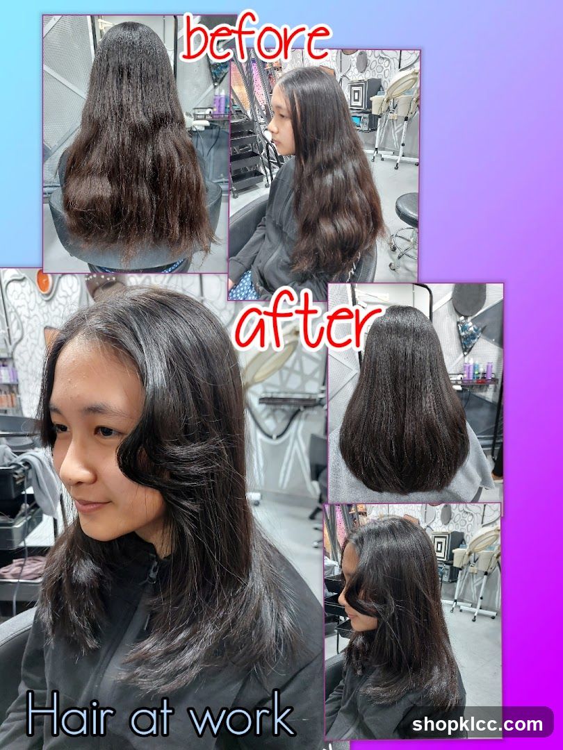 Hair at work