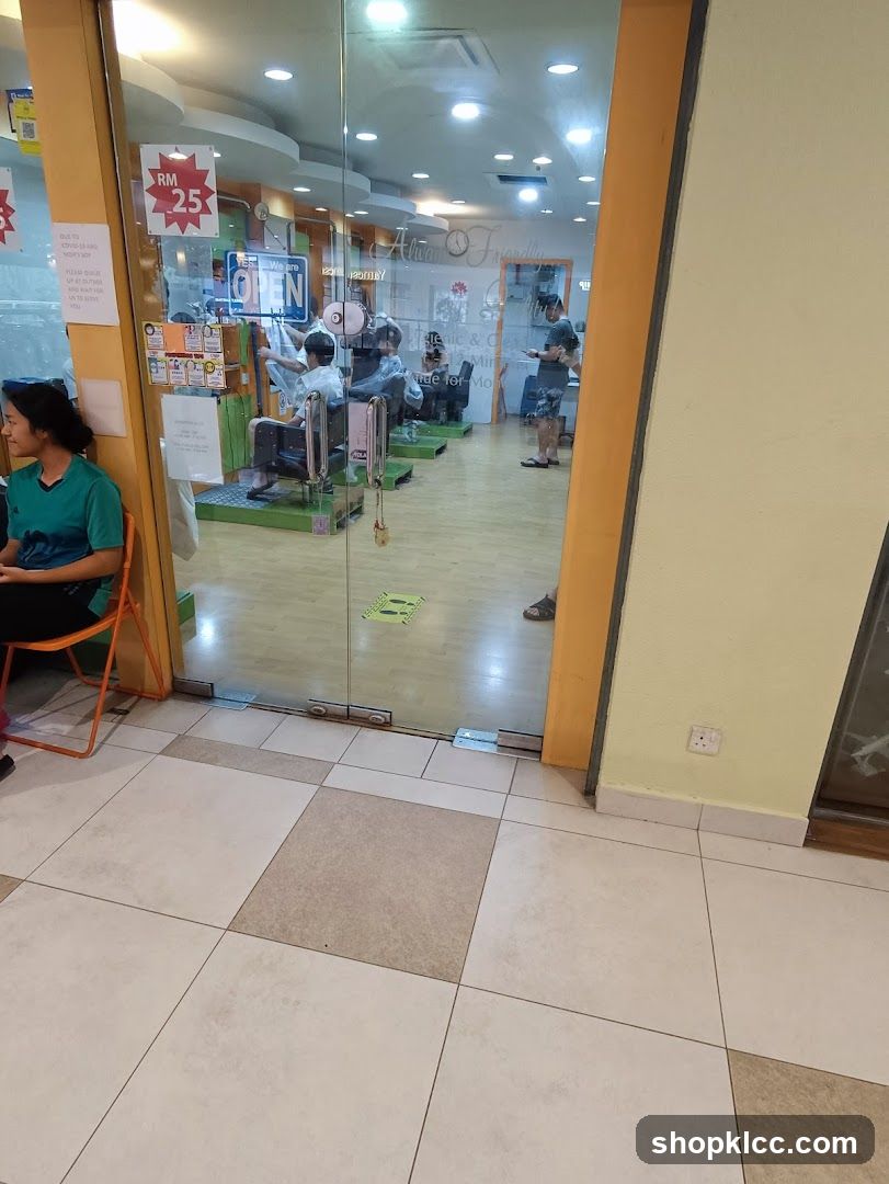 Interior View of a Salon or Spa