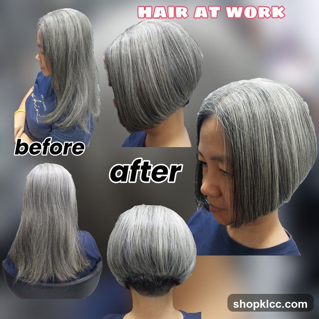 Hair Transformation Before and After