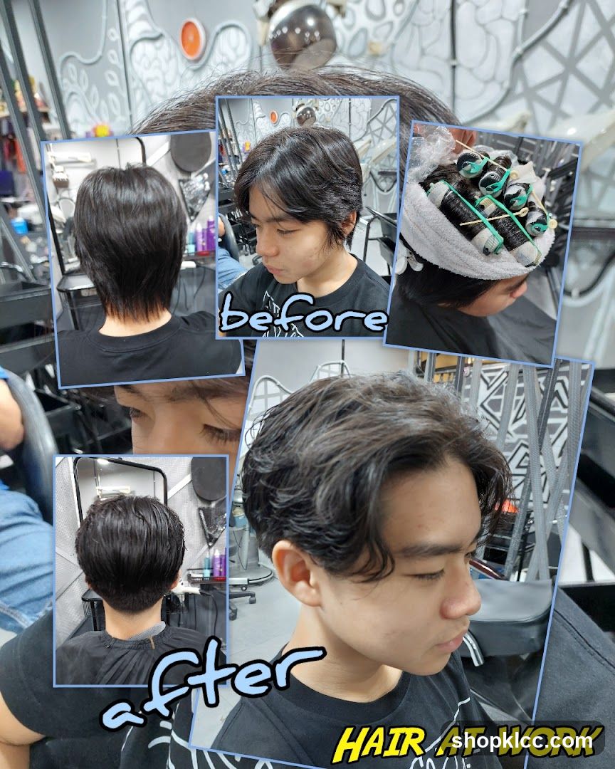 Hair Transformation Collage