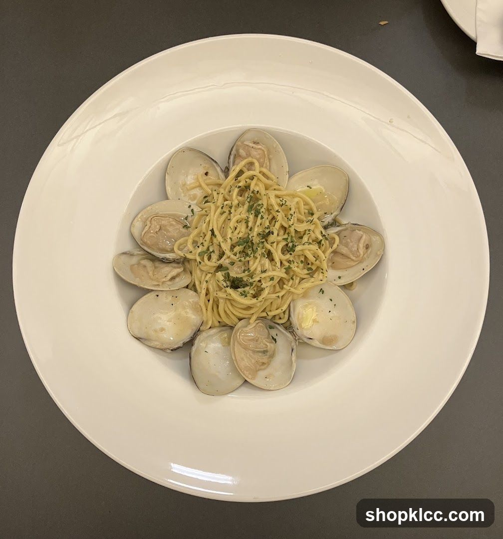 Clam Pasta with Garlic Butter
