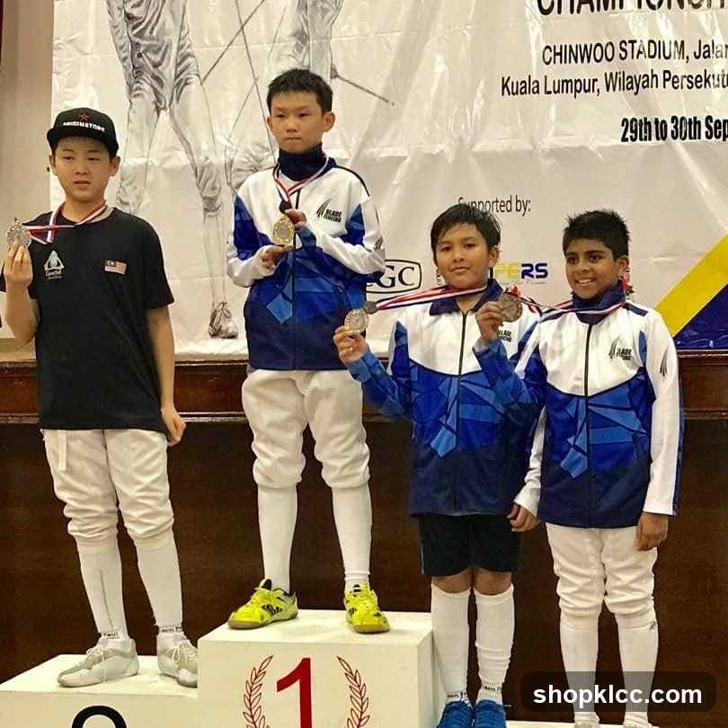 Fencing Medal Ceremony