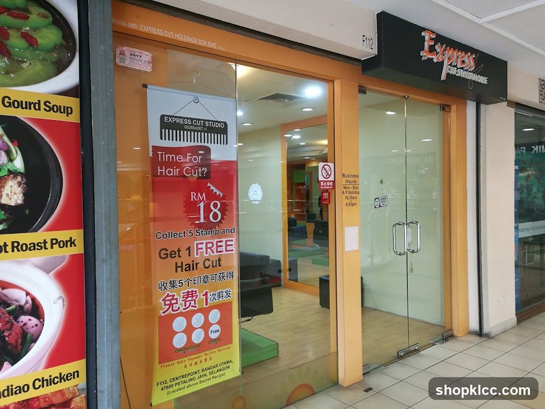 Express Cut Studio Entrance