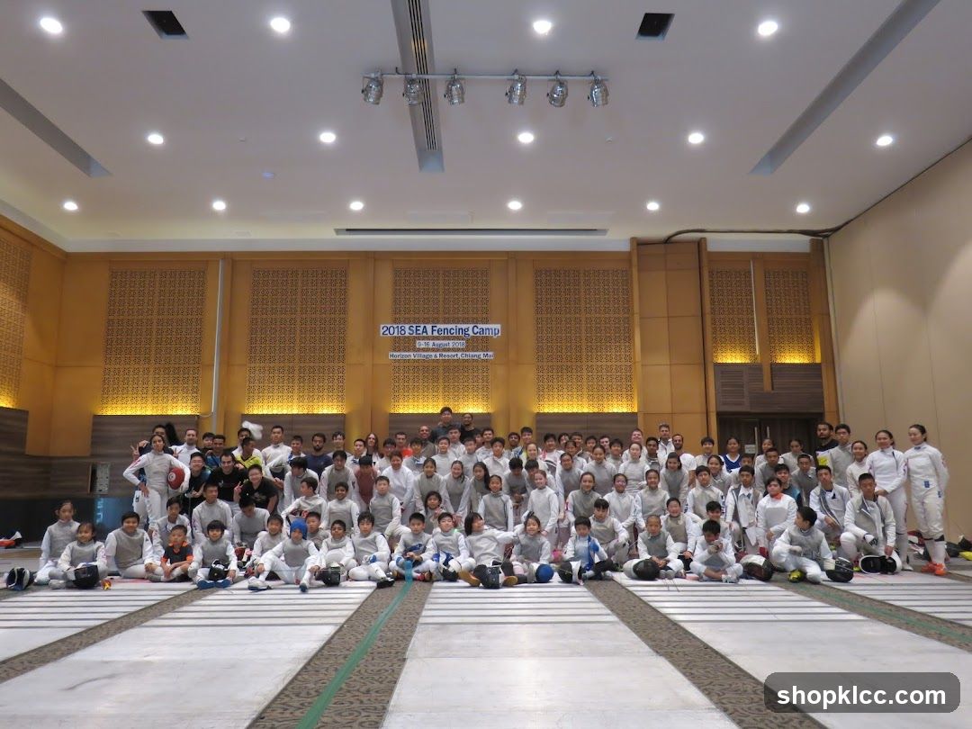 2018 SEA Fencing Camp Group Photo