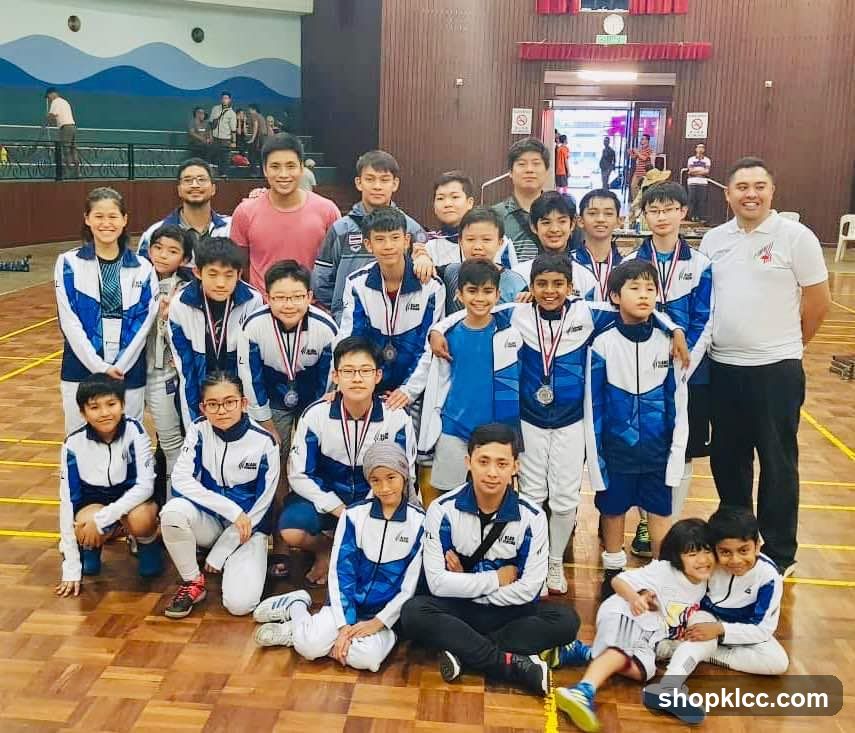 Group Photo of Young Athletes and Coaches