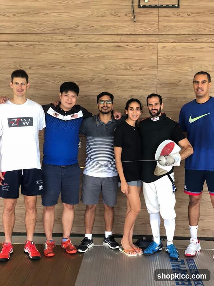 Group Photo at Fencing Venue