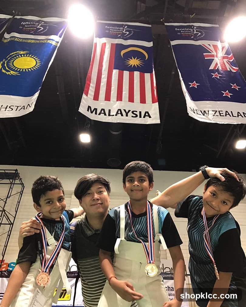 Fencing Competition Medal Winners