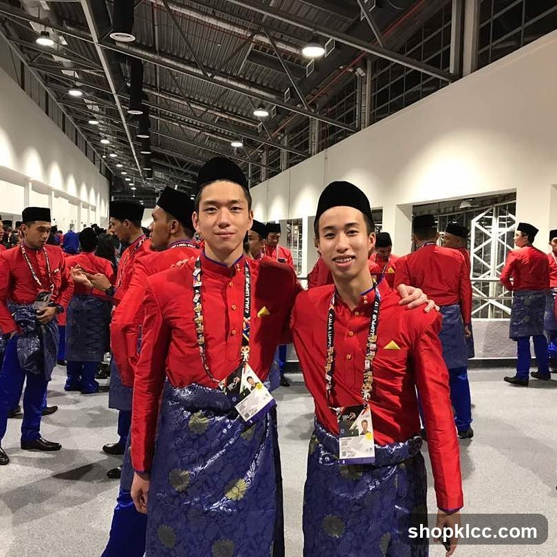 Group in Traditional Attire at Event