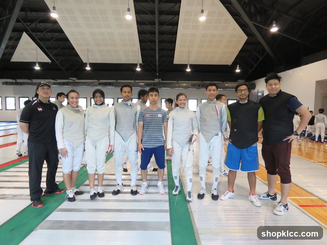 Fencing Team Photo
