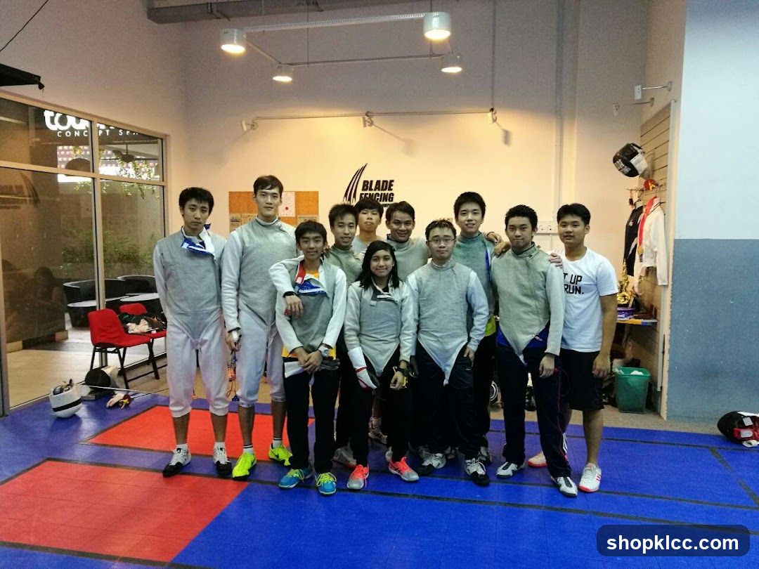 Fencing Team Photo