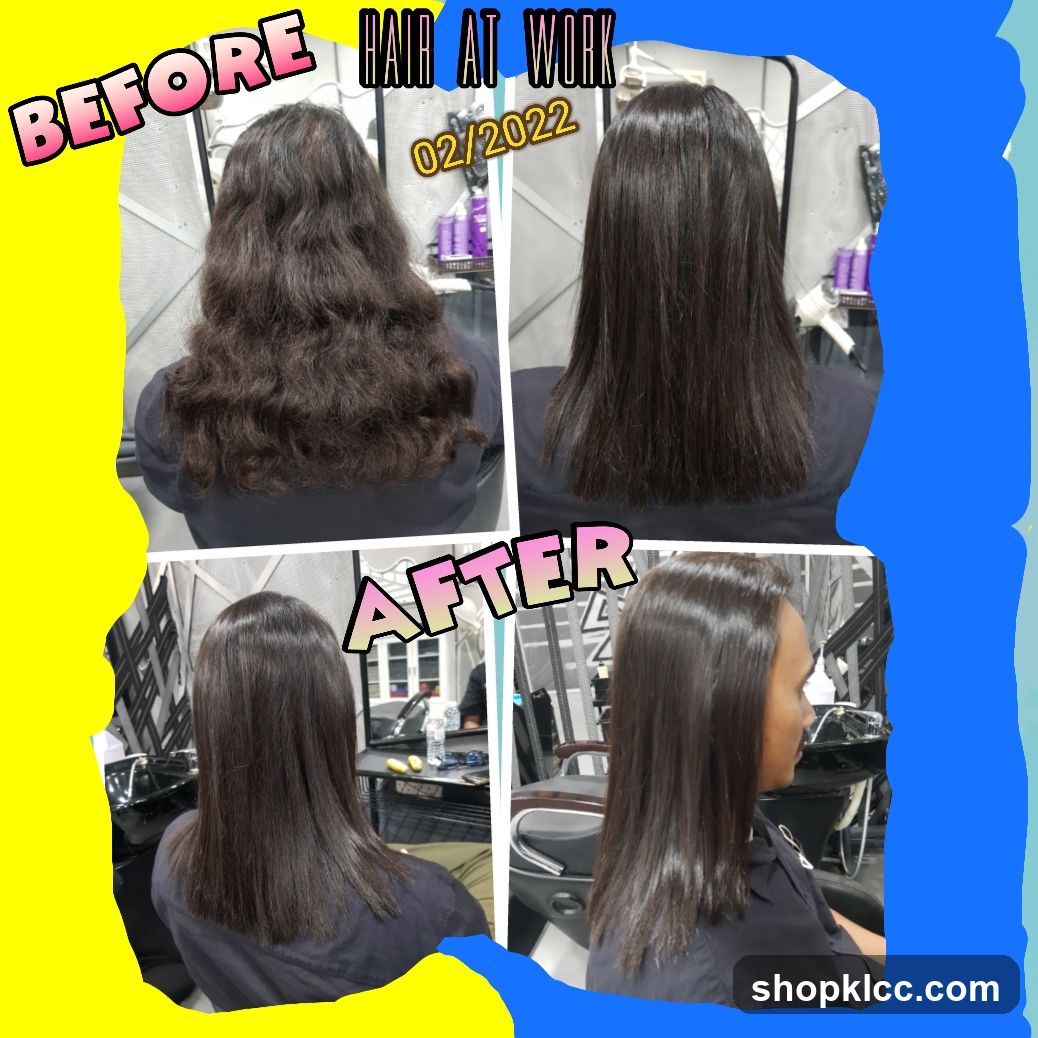 Hair Transformation Before and After