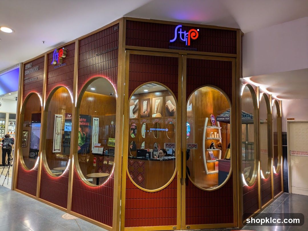 Strip store front