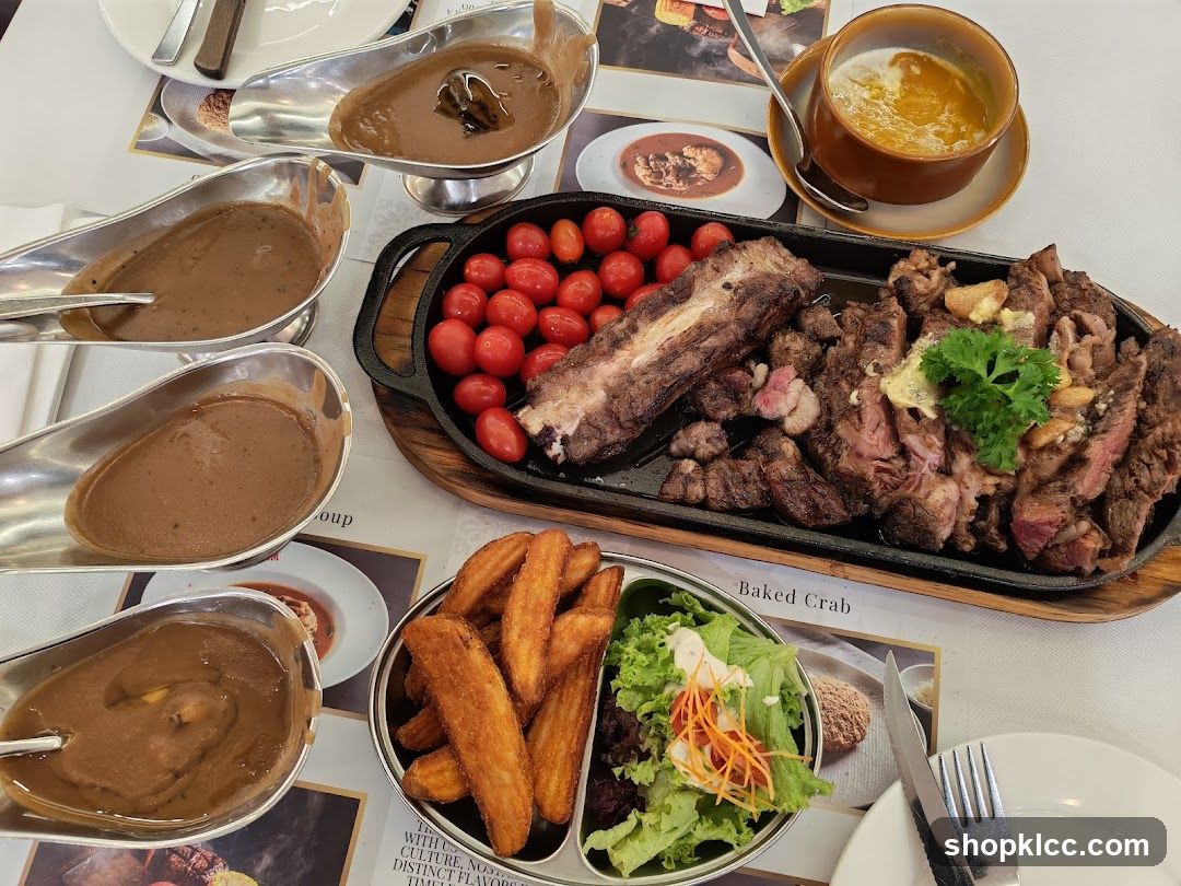Steak Dinner with Sides