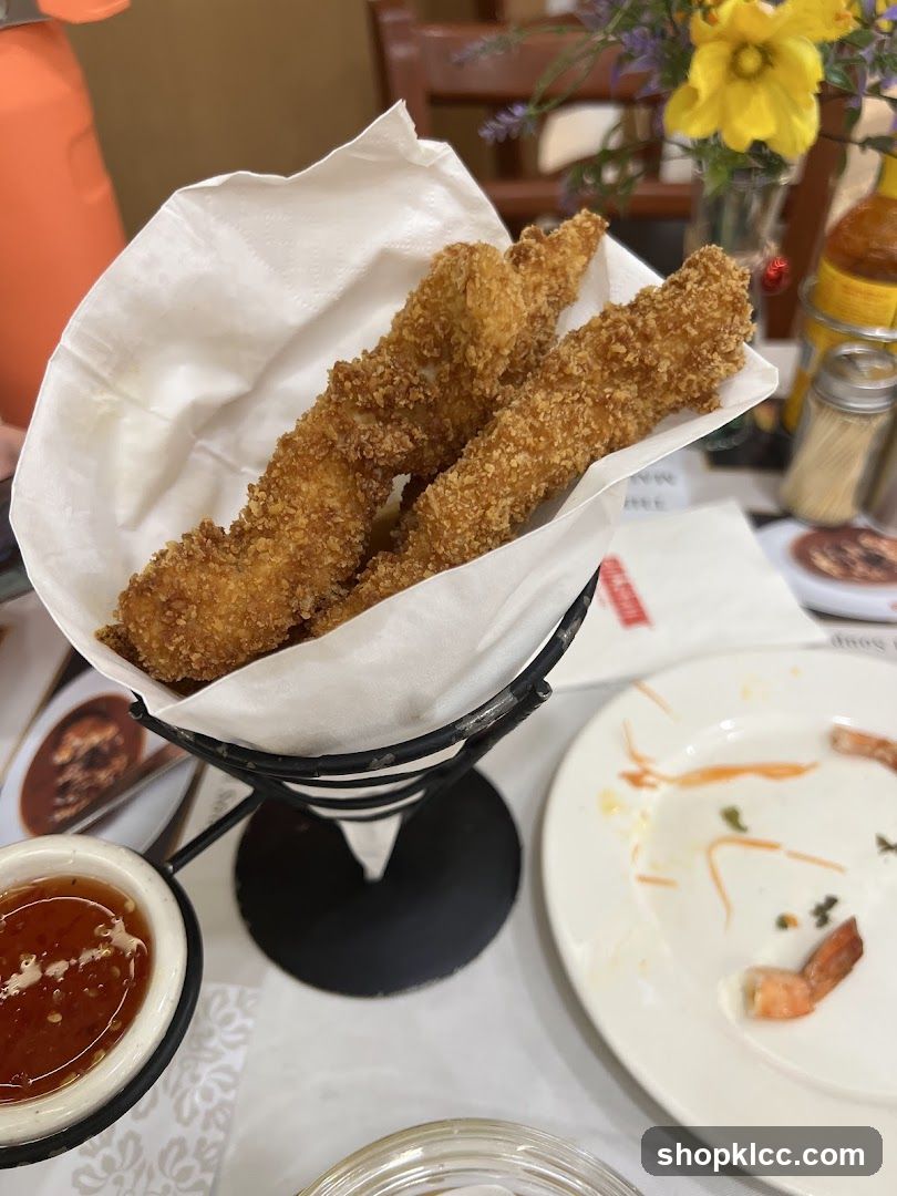 Fried Fish Sticks with Dipping Sauce