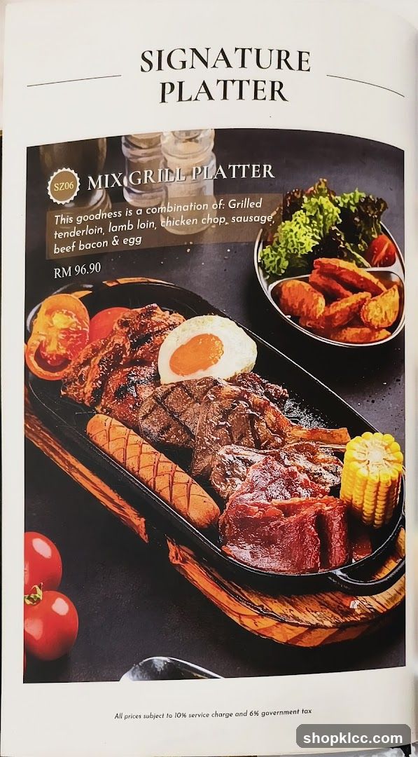 SIGNATURE PLATTER