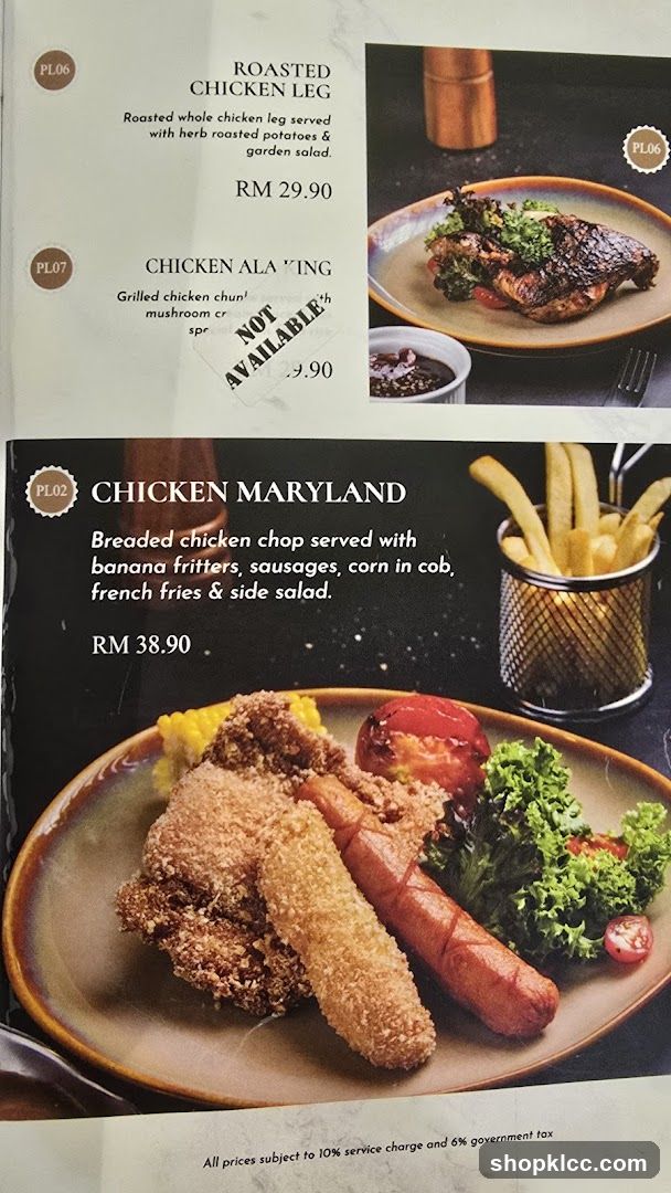 Menu Items