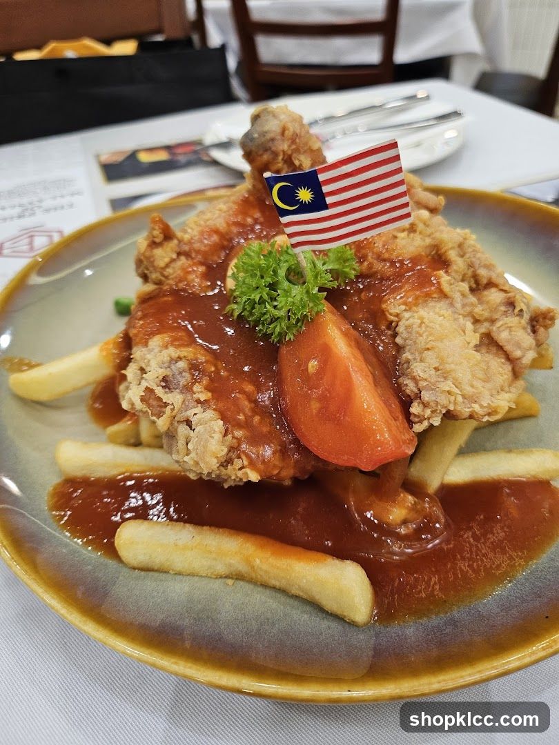 Fried Chicken with Fries