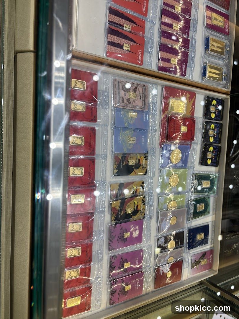 Gold Bars Display