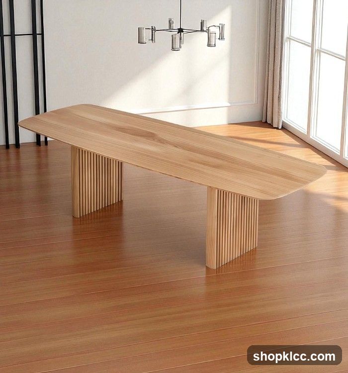 Modern Wooden Dining Table