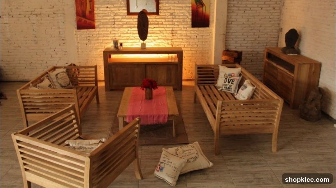 Living Room Furniture Display