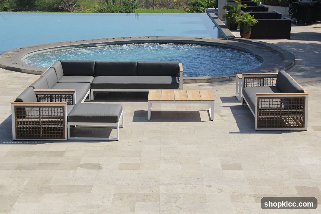 Outdoor Furniture by Pool