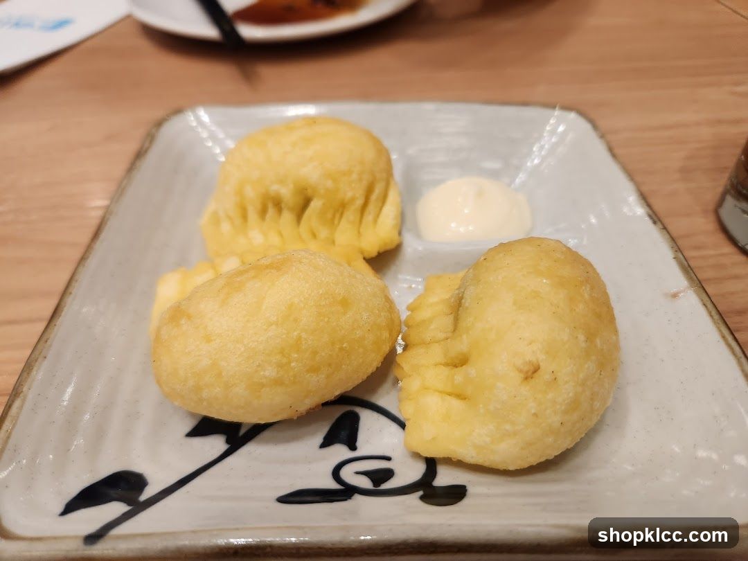 Fried Dumplings with Dip